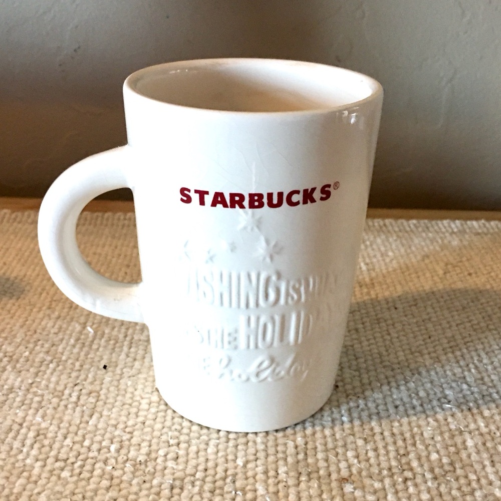 Starbucks ceramic coffee mug cup tea Christmas home decor winter holiday kitchen